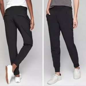 Athleta Soho Jogger Pants Black Size 6